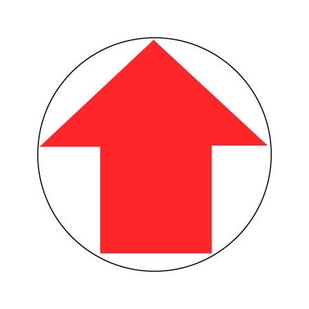 National Marker Co Walk On Floor Sign - Arrow WFS21